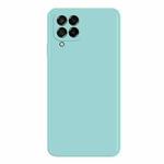 For Samsung Galaxy M53 Imitation Liquid Silicone Phone Case(Sky Blue)