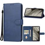 For Google Pixel 7a Leather Phone Case(Blue)