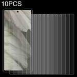 For Google Pixel 7a 10pcs 0.26mm 9H 2.5D Tempered Glass Film