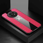 For Huawei Mate 50 XINLI Stitching Cloth Textue Shockproof TPU Phone Case(Red)