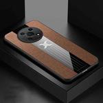 For Honor X30 XINLI Stitching Cloth Textue Shockproof TPU Phone Case(Brown)