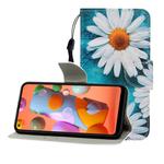 For Huawei Nova 5 Colored Drawing Horizontal Flip Leather Case with Holder & Card Slot & Wallet(Chrysanthemum)