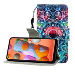 For Huawei Nova 5 Colored Drawing Horizontal Flip Leather Case with Holder & Card Slot & Wallet(Mandala)