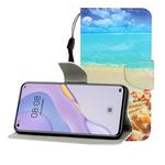 For Huawei Nova 7 Colored Drawing Horizontal Flip Leather Case with Holder & Card Slot & Wallet(Pentagram)