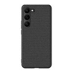 For Samsung Galaxy S23+ 5G Carbon Fiber Texture Printing Phone Case(Black)