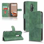For Blackview BV5200 Skin Feel Magnetic Flip Leather Phone Case(Green)
