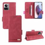 For Motorola Edge 30 Ultra / Moto X30 Pro Magnetic Clasp Flip Leather Phone Case(Red)