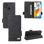 For Xiaomi Poco C40 Magnetic Clasp Flip Leather Phone Case(Black)