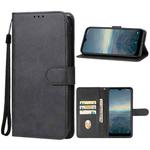 For Vodafone Smart V22 Leather Phone Case(Black)