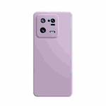 For Xiaomi 13 Pro Imitation Liquid Silicone Phone Case(Purple)