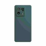 For Xiaomi 13 Pro Imitation Liquid Silicone Phone Case(Dark Green)