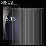 For Orbic Joy 4G RC608L 50pcs 0.26mm 9H 2.5D Tempered Glass Film