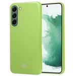 For Samsung Galaxy S23+ 5G GOOSPERY PEARL JELLY Shockproof TPU Phone Case(Fluorescent Green)