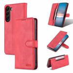 For Samsung Galaxy S23 5G AZNS Dream II Skin Feel Flip Leather Phone Case(Red)