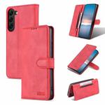 For Samsung Galaxy S23+ 5G AZNS Dream II Skin Feel Flip Leather Phone Case(Red)