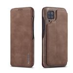 For Huawei P40 Lite / nova 6 SE LC.IMEEKE Hon Ancient Series Horizontal Flip Leather Case with Holder & Card Slot(Coffee)