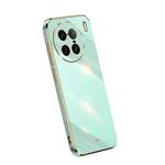 For vivo X90 Pro+ XINLI Straight Edge 6D Electroplate TPU Phone Case(Mint Green)
