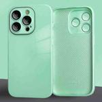 For iPhone 13 Pro 9D Tempered Glass Phone Case(Green)