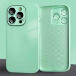 For iPhone 12 Pro 9D Tempered Glass Phone Case(Green)