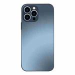 For iPhone 14 Pro AG Frosted Tempered Glass Phone Case(Graphite Grey)