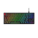 Kingston HyperX Origin Competitive Edition PBT Keycap RGB Gaming Mechanical Keyboard, Style:Fire Shaft