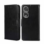 For Honor 80 Pro Crystal Texture Leather Phone Case(Black)