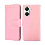 For Huawei nova 10 SE Crystal Texture Leather Phone Case(Pink)