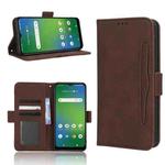 For Cricket Innovate E 5G Skin Feel Calf Texture Card Slots Leather Phone Case(Brown)
