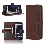 For Orbic JOY RC608L Skin Feel Calf Texture Card Slots Leather Phone Case(Brown)