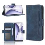 For Honor X20 SE / Huawei nova 10z Skin Feel Calf Texture Card Slots Leather Phone Case(Blue)