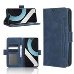 For Xiaomi Civi 2 5G / 12 Lite NE Skin Feel Calf Texture Card Slots Leather Phone Case(Blue)