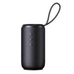 USAMS US-YC011 Lanyard Style Fabric Wireless Bluetooth Waterproof Small Speaker(Black)
