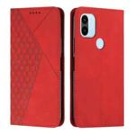 For Xiaomi Redmi A1+ Diamond Splicing Skin Feel Magnetic Leather Phone Case(Red)