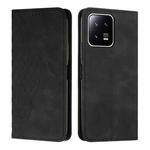 For Xiaomi 13 Diamond Splicing Skin Feel Magnetic Leather Phone Case(Black)