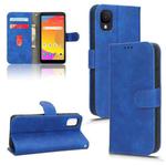 For TCL ION Z Skin Feel Magnetic Flip Leather Phone Case(Blue)