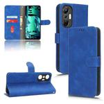 For Infinix Hot 20S Skin Feel Magnetic Flip Leather Phone Case(Blue)