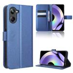 For Realme 10 4G Diamond Texture Leather Phone Case(Blue)