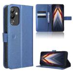For Tecno Pova 4 Diamond Texture Leather Phone Case(Blue)