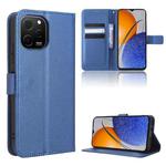 For Huawei nova Y61 Diamond Texture Leather Phone Case(Blue)