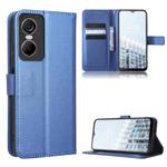 For Tecno Pop 6 Pro BE8 Diamond Texture Leather Phone Case(Blue)