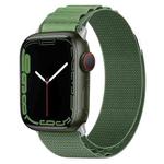 Nylon Loop Watch Band For Apple Watch Series 8&7 41mm / SE 2&6&SE&5&4 40mm / 3&2&1 38mm(Army Green)