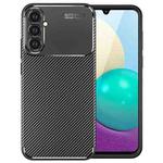 For Samsung Galaxy A34 Carbon Fiber Texture Shockproof TPU Phone Case(Black)