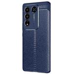 For vivo S16 Litchi Texture Shockproof TPU Phone Case(Blue)