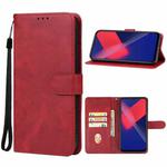 For Wiko 10 Leather Phone Case(Red)