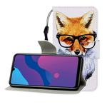 For Huawei Enjoy 10S Colored Drawing Horizontal Flip Leather Case with Holder & Card Slot & Wallet(Fox)