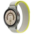 20mm Universal Loop Nylon Watch Band(Yellow Beige)