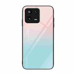 For Xiaomi 13 Pro Colorful Painted Glass Phone Case(Blue Sky)