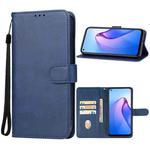 For OPPO Reno8 Z Leather Phone Case(Blue)