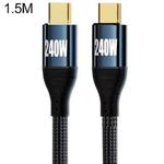 PD 240W Type-C to Type-C Fast Charge Data Cable, Length:1.5m