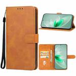 For vivo S16 Pro Leather Phone Case(Brown)